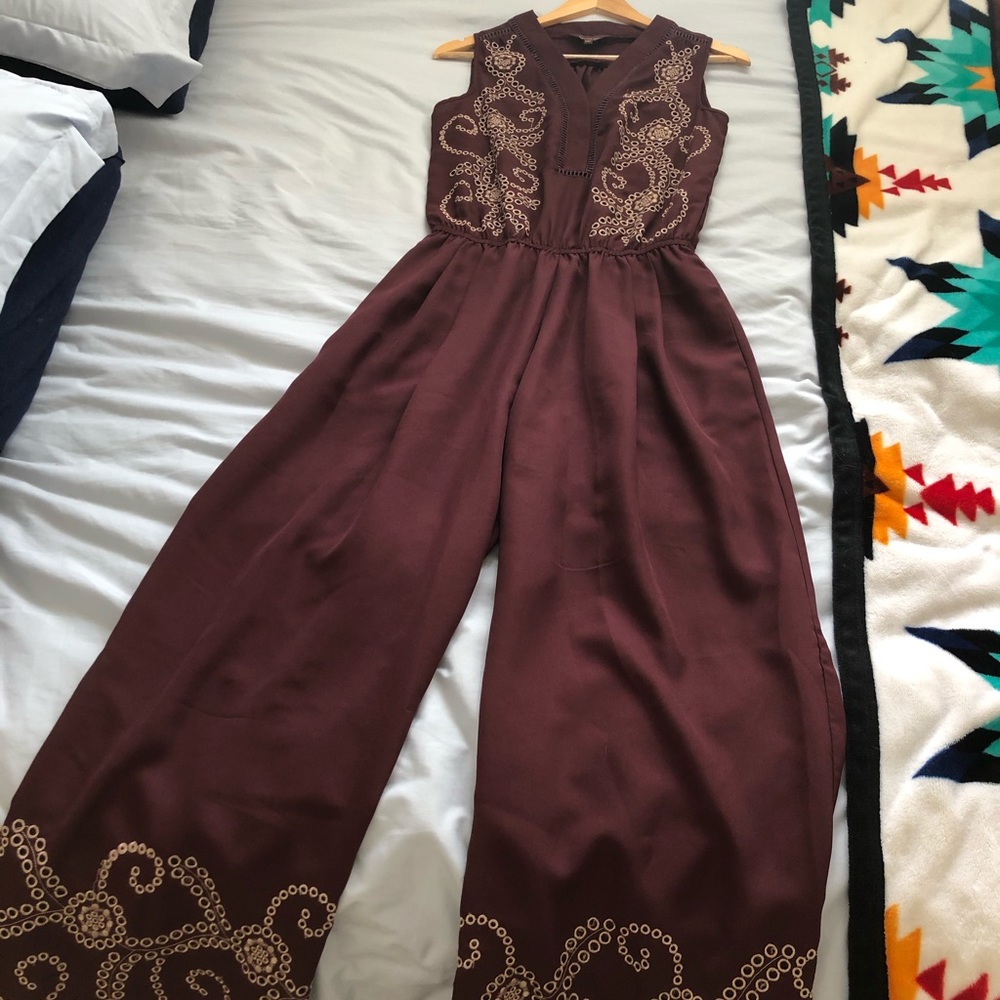 Embroidered Jumpsuit
